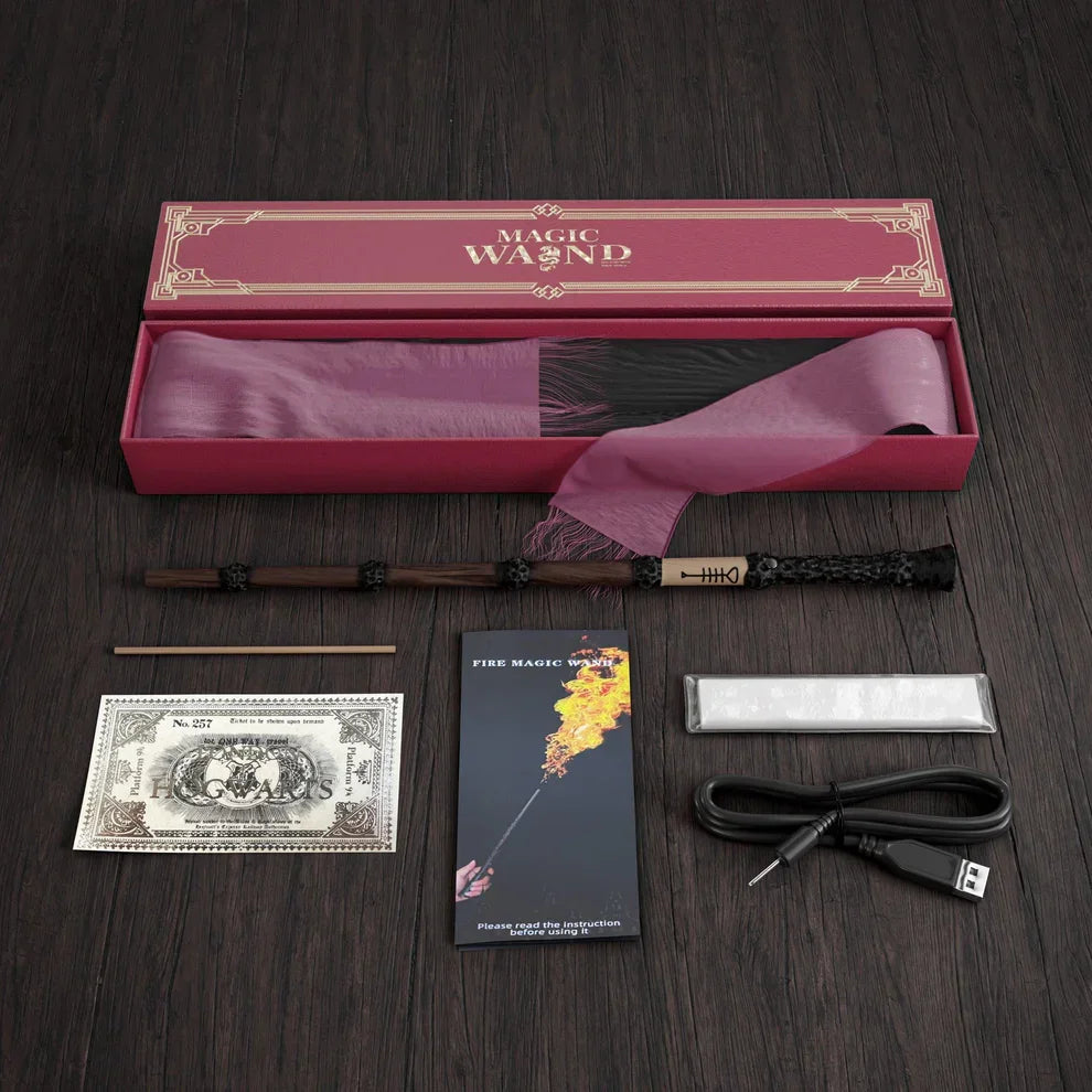 Magic wand that shoots fire🪄🔥